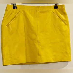 💜Bright Yellow Tom Ford Mini Skirt